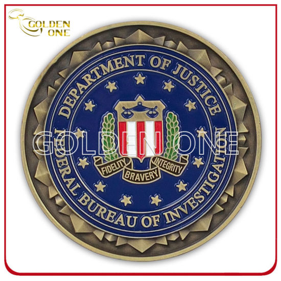 Benutzerdefinierte vergoldete und sandgestrahlte militärische Armeemünze